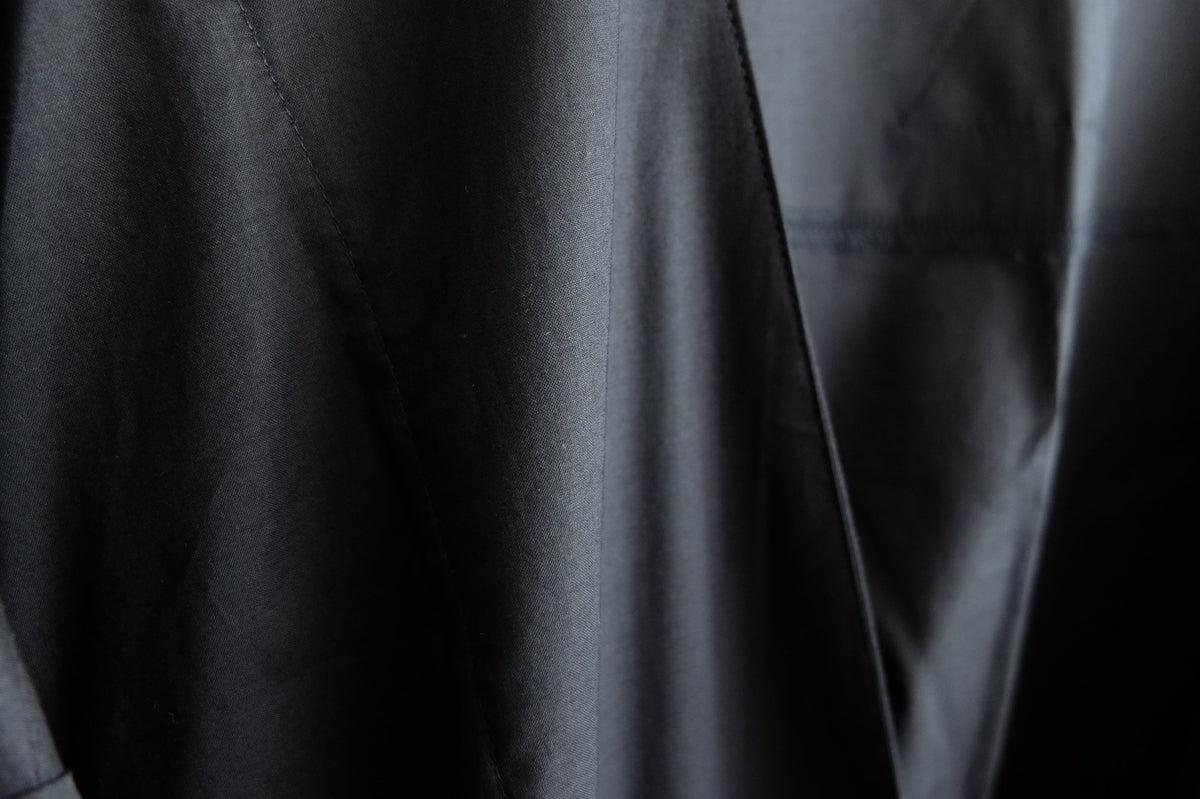 きるもの｜四 JKT｜コットンローン ブラック｜unisex freesize