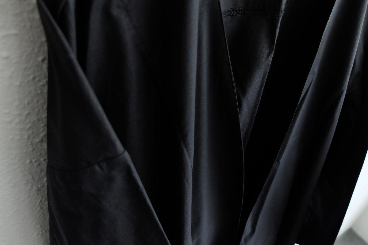 きるもの｜四 JKT｜コットンローン ブラック｜unisex freesize