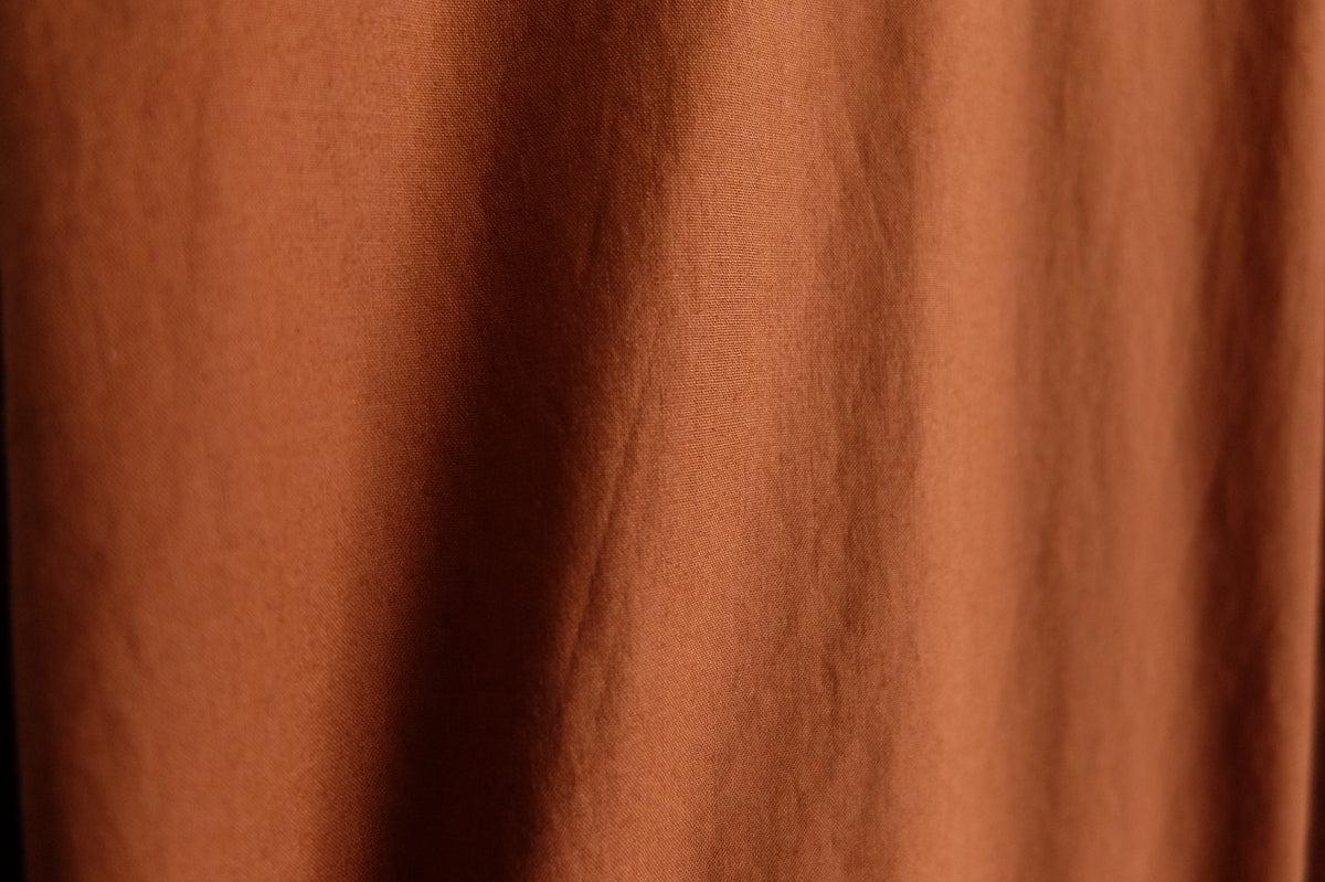 きるもの｜もんぺパンツ｜タイプライターストレッチ｜えんじ｜unisex freesize