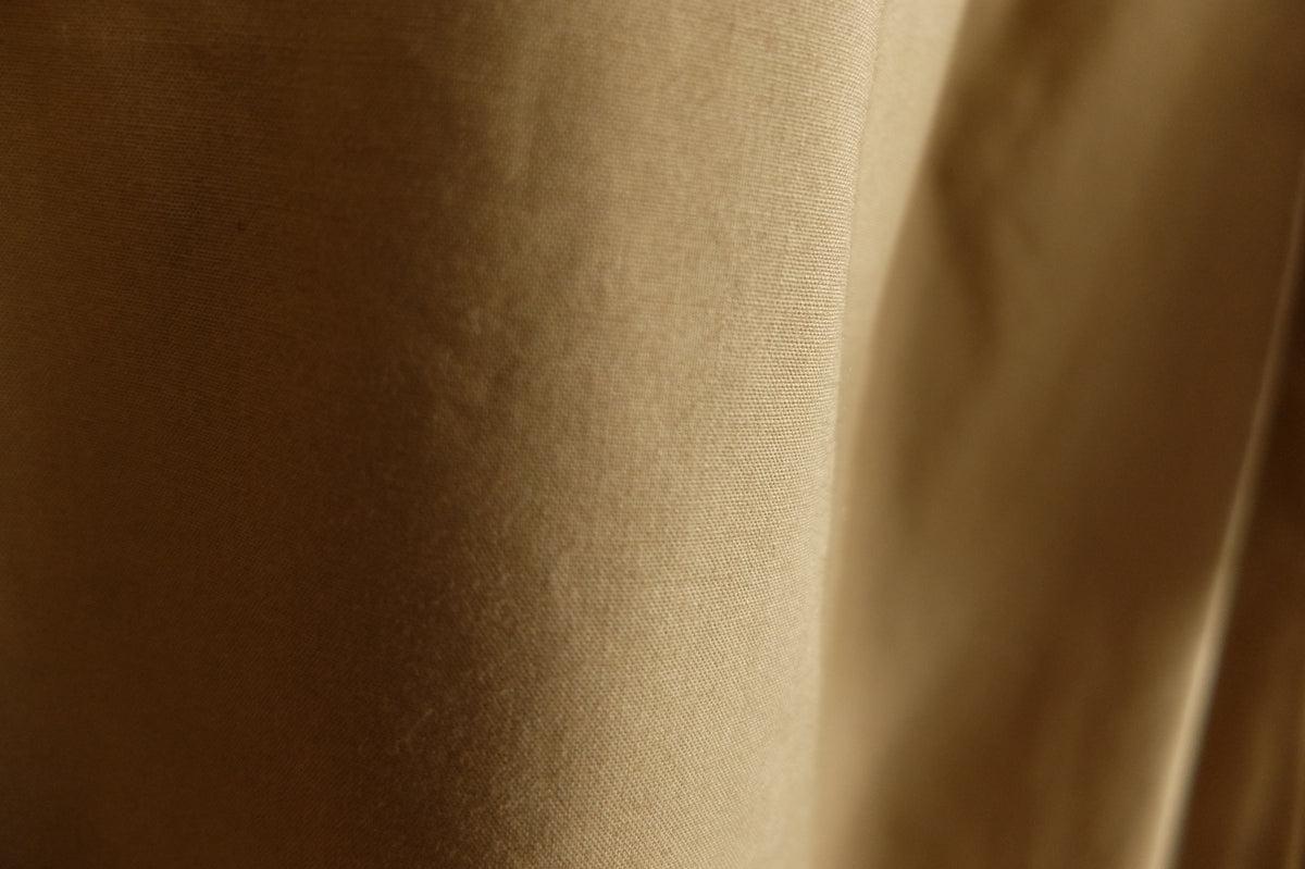 きるもの｜もんぺパンツ｜タイプライターストレッチ｜うす茶｜unisex freesize