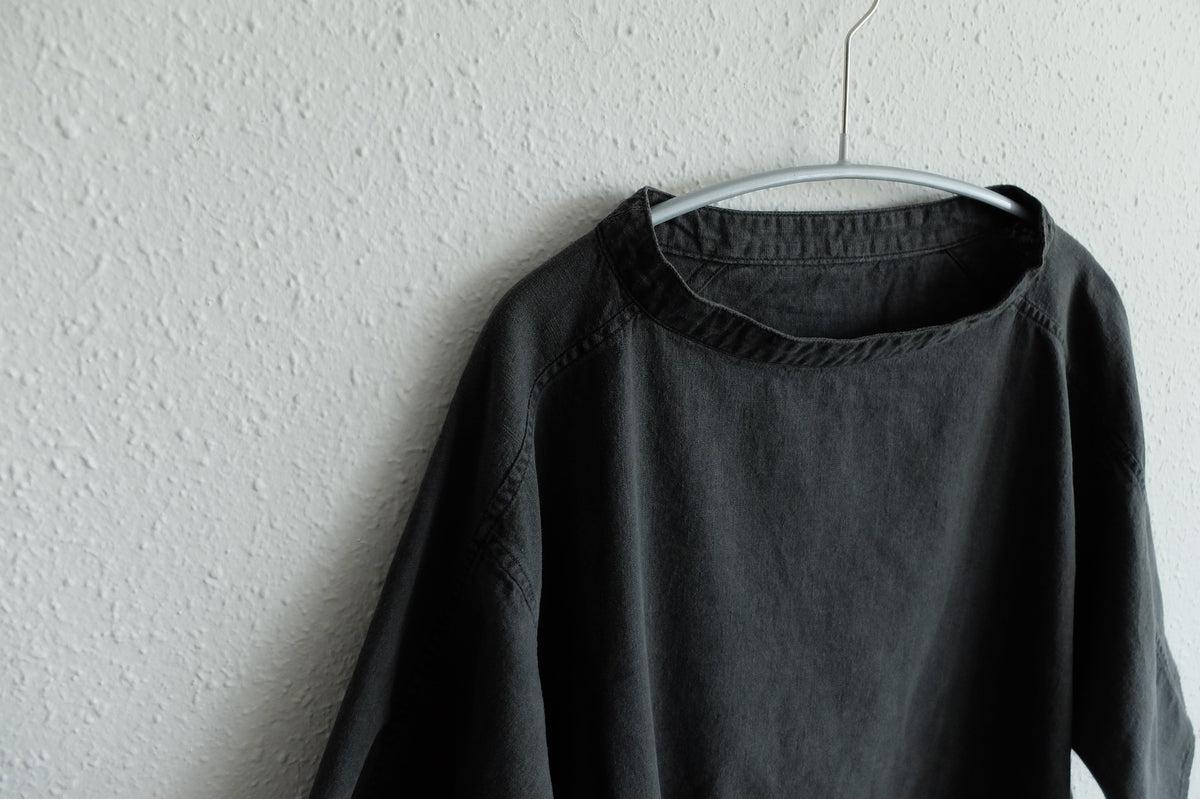 MITTAN / 竹プルオーバー 炭 SH-89 / unisex