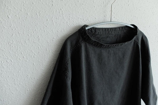 MITTAN / 竹プルオーバー 炭 SH-89 / unisex