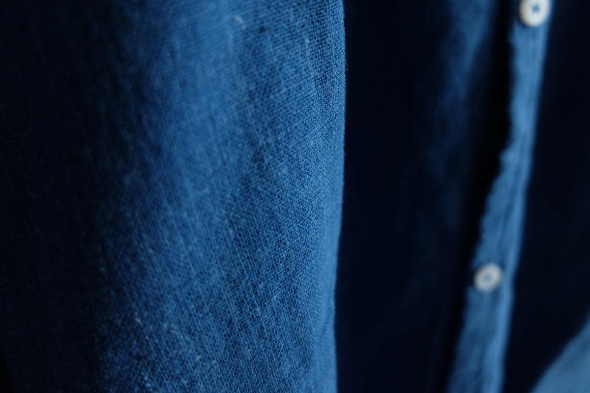 MITTAN / 半袖カディシャツ 藍 SH-90C / unisex