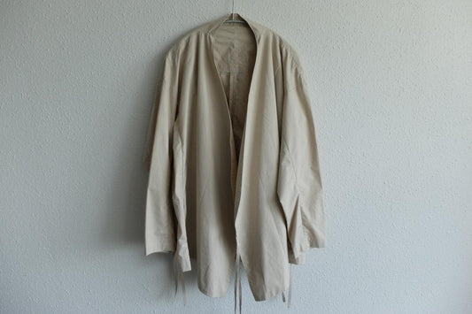 きるもの|JKT弐|タイプライター|ライトベージュ|unisex freesize