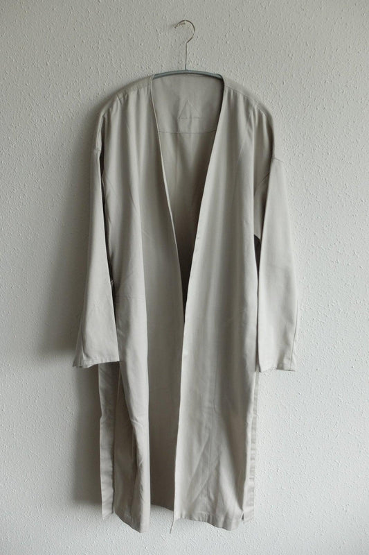 きるもの|四 JKT|コットンツイル ライトグレー|unisex freesize