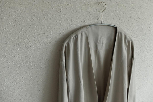 きるもの｜四 JKT｜コットンツイル ライトグレー｜unisex freesize