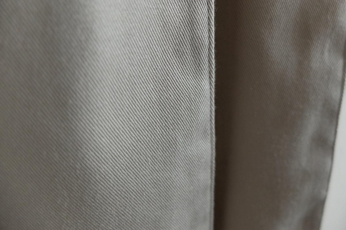 きるもの｜四 JKT｜コットンツイル ライトグレー｜unisex freesize