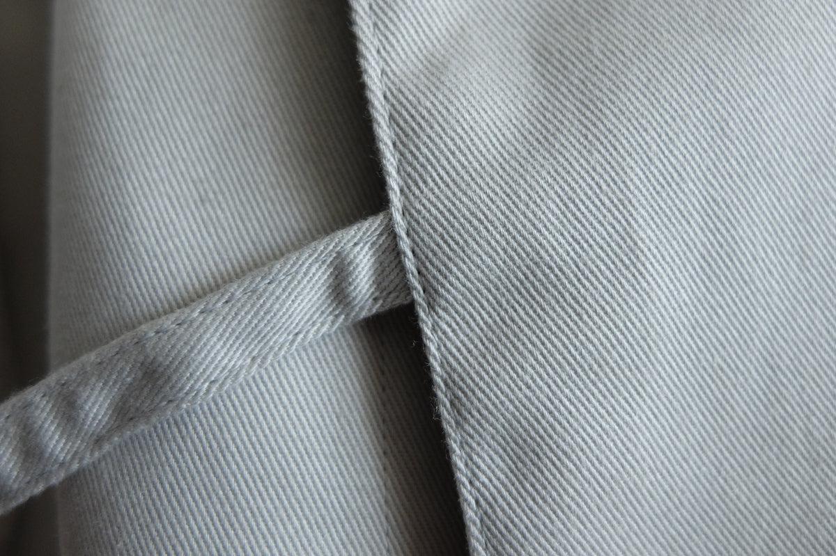 きるもの｜JKT弐｜コットンツイル｜ライトグレー｜unisex freesize