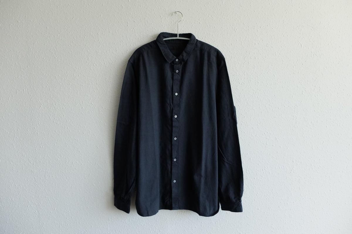 MITTAN / カディシャツ 墨黒 SH-81 / unisex