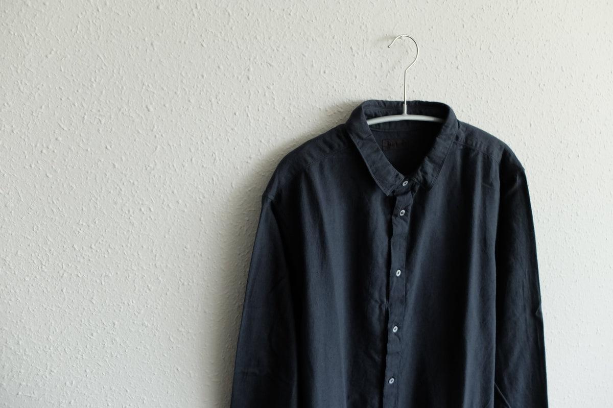 MITTAN / カディシャツ 墨黒 SH-81 / unisex