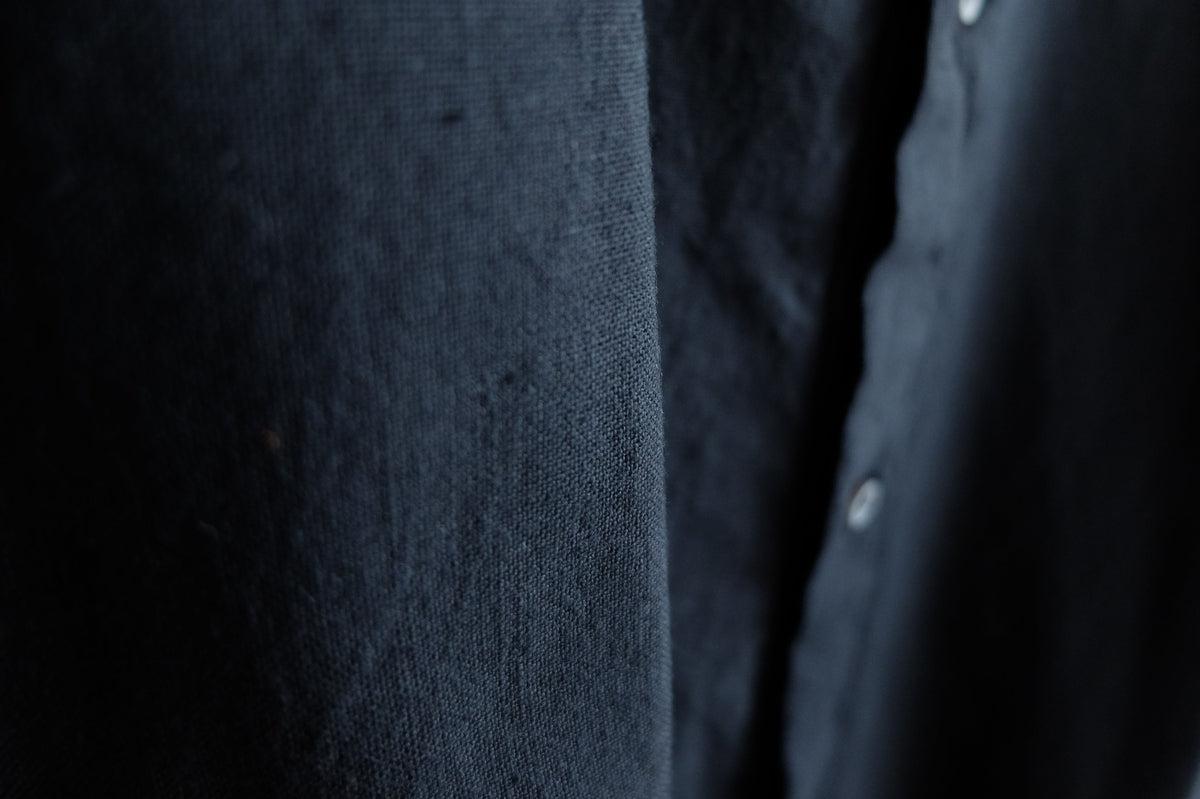 MITTAN / カディシャツ 墨黒 SH-81 / unisex