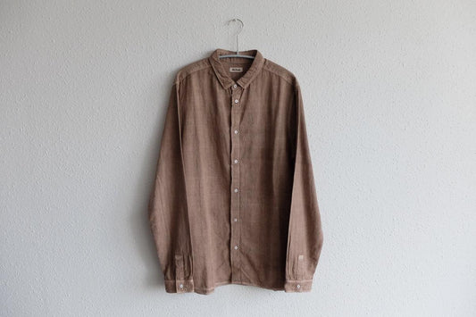 MITTAN / カディシャツ ベンガラ灰茶 SH-81B / unisex