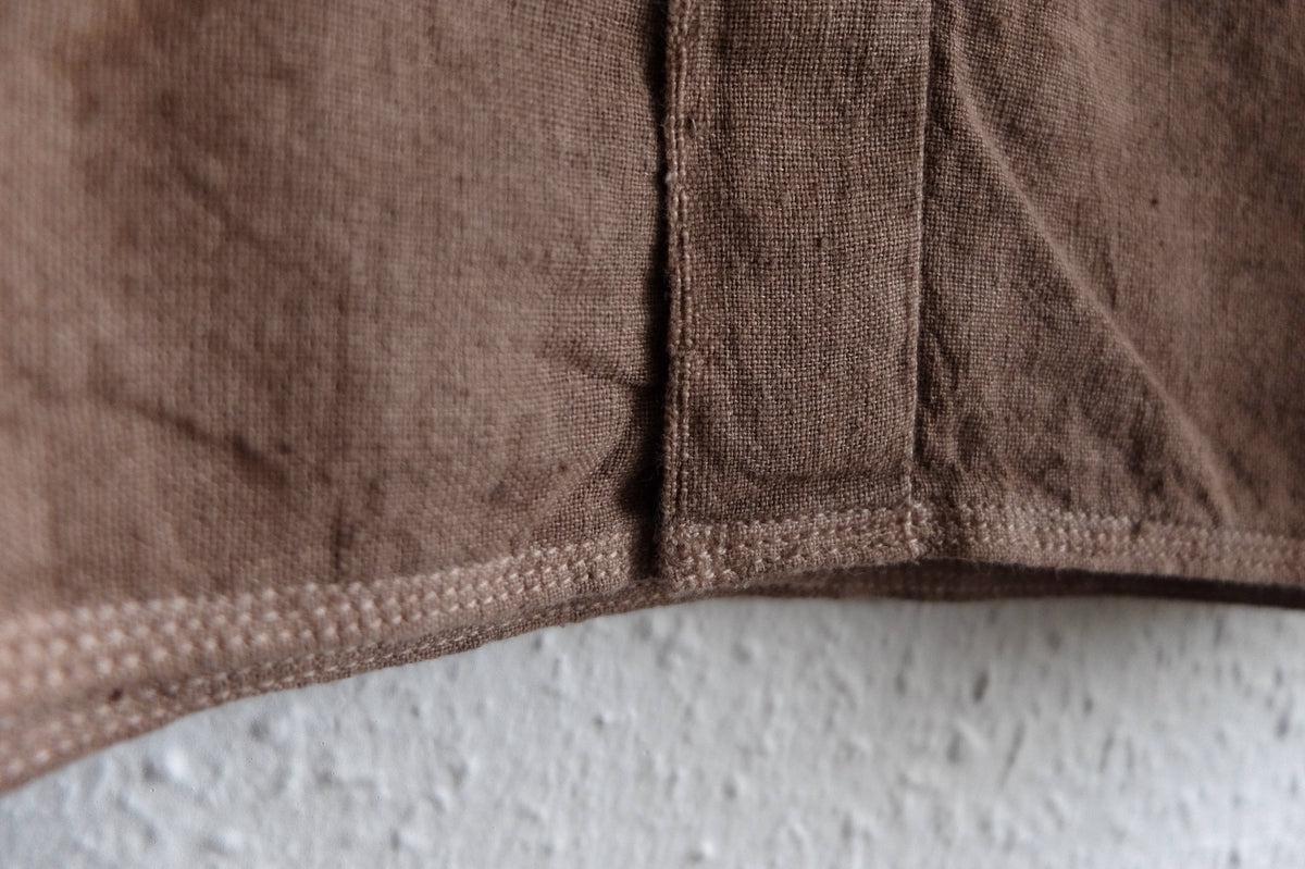 MITTAN / カディシャツ ベンガラ灰茶 SH-81B / unisex