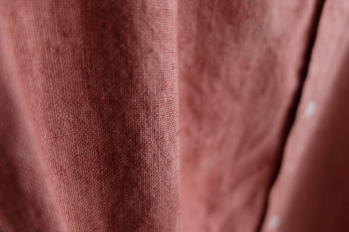 MITTAN / カディシャツ ベンガラ紅 SH-81B / unisex