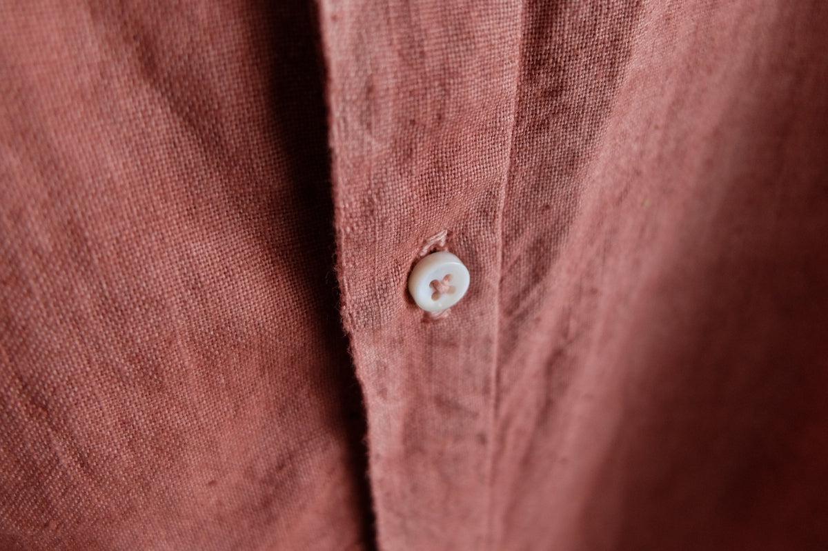 MITTAN / カディシャツ ベンガラ紅 SH-81B / unisex