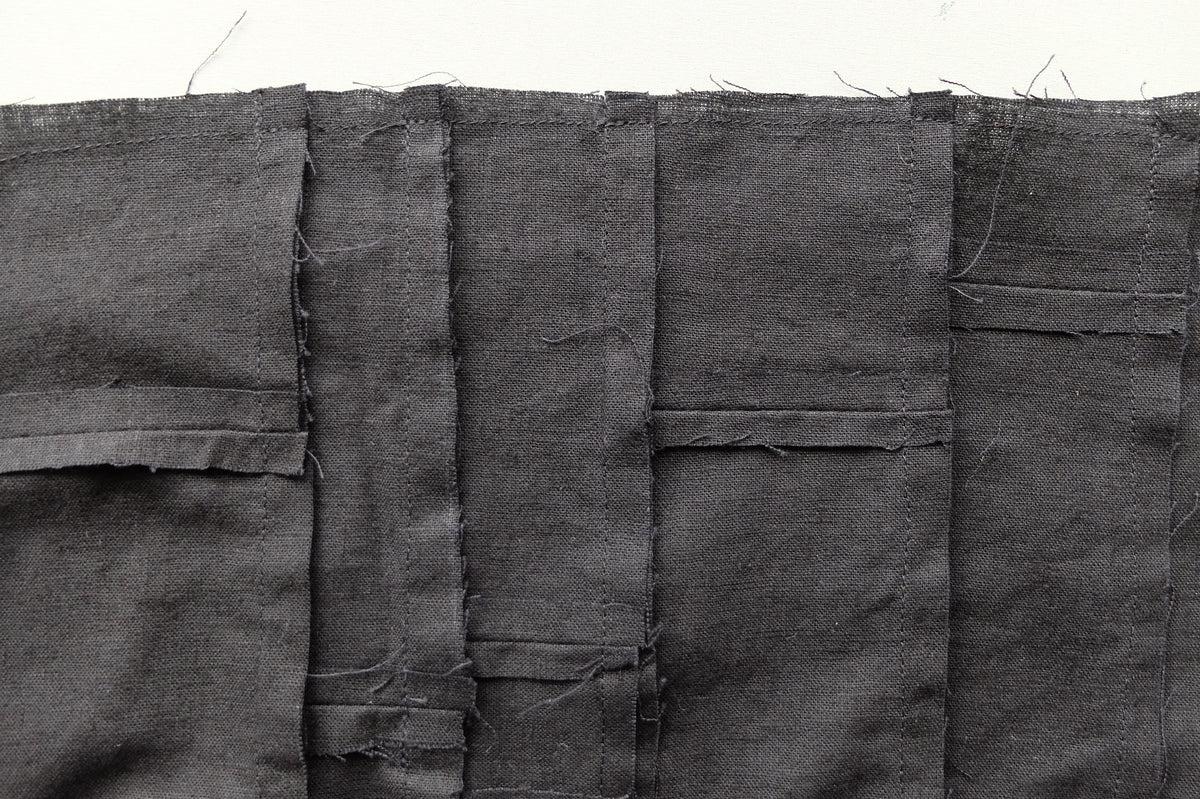 MITTAN×PINT / 端切れパッチワーク / 竹 / 130×130cm＜サイズオーダー可＞