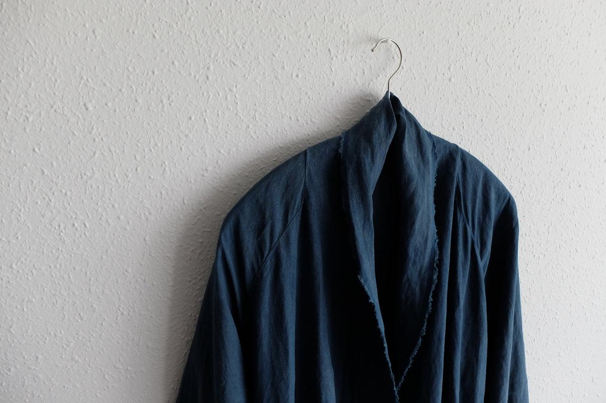 MITTAN / 大麻羽織 高密度 藍×胡桃 JK-91C / unisex