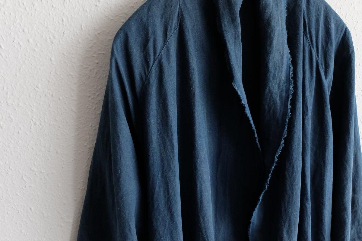 MITTAN / 大麻羽織 高密度 藍×胡桃 JK-91C / unisex