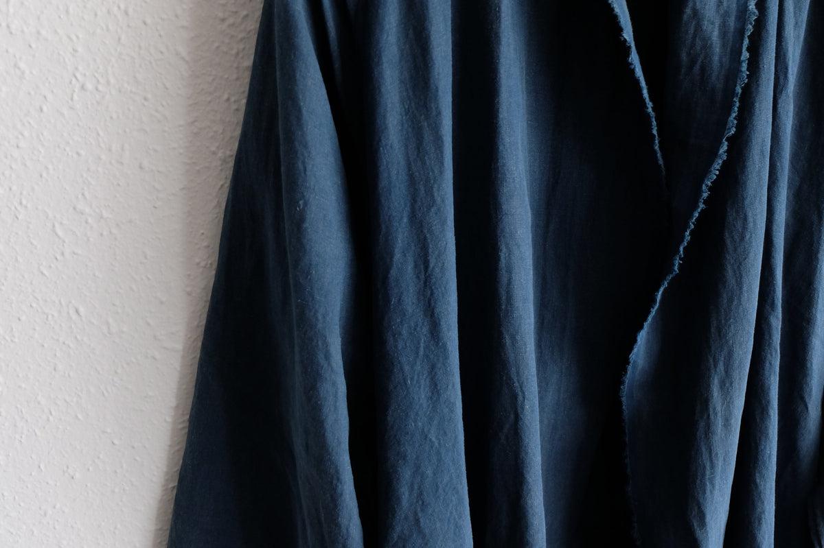 MITTAN / 大麻羽織 高密度 藍×胡桃 JK-91C / unisex