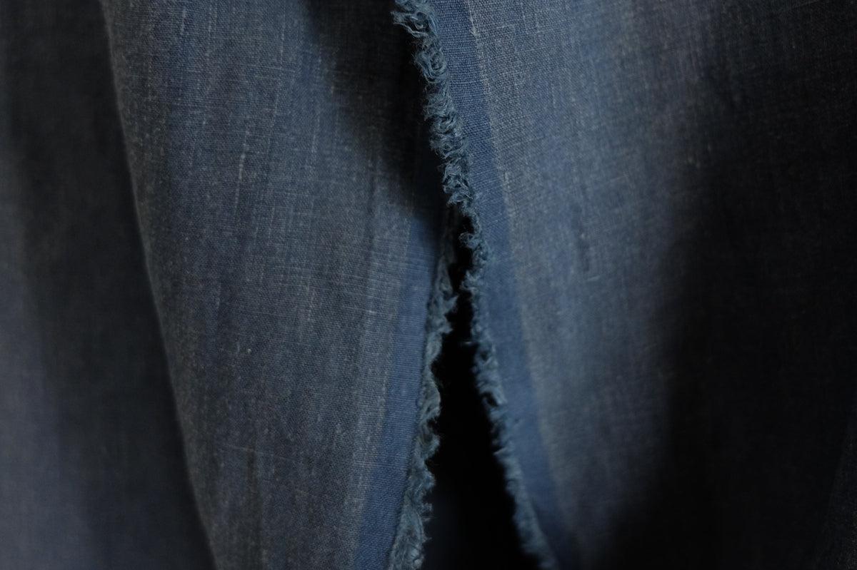 MITTAN / 大麻羽織 高密度 藍×胡桃 JK-91C / unisex