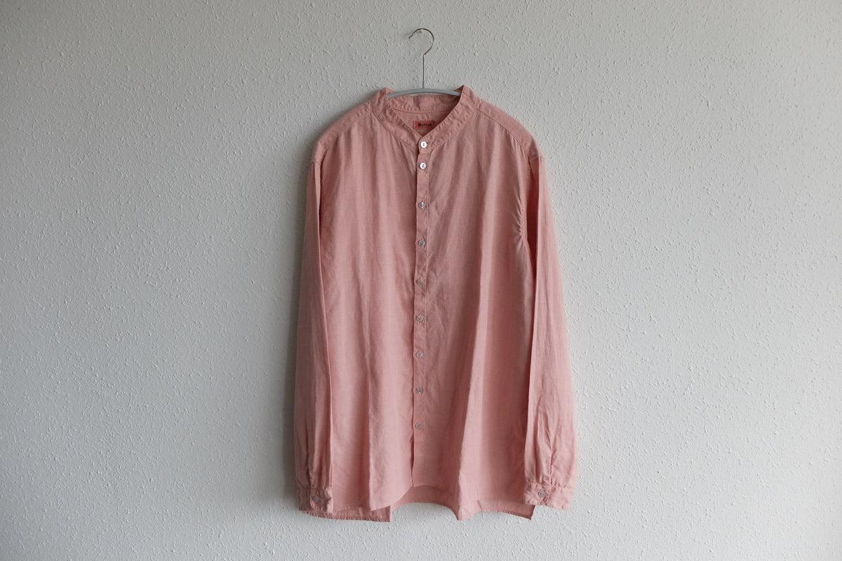 MITTAN / 大麻シャツ 茜 SH-132C / unisex