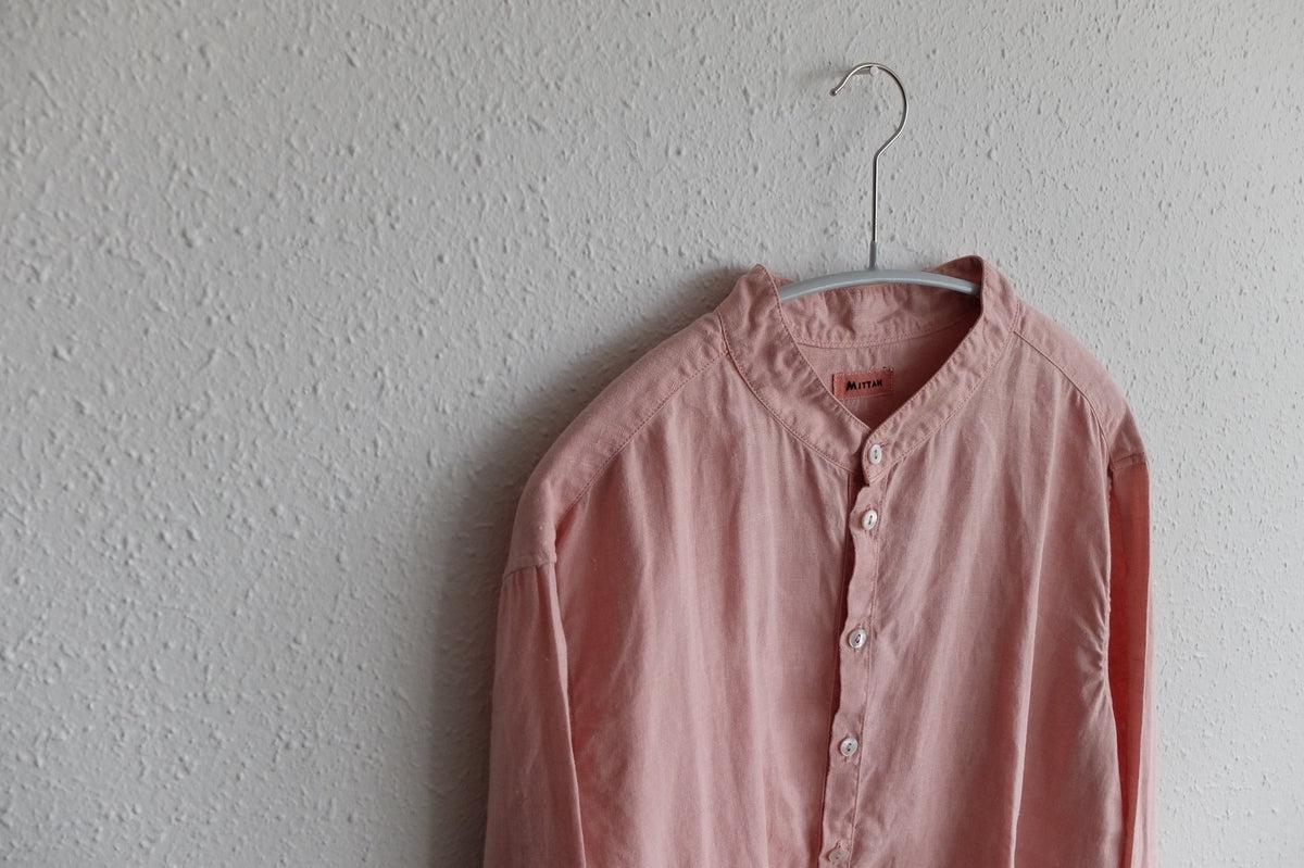 MITTAN / 大麻シャツ 茜 SH-132C / unisex