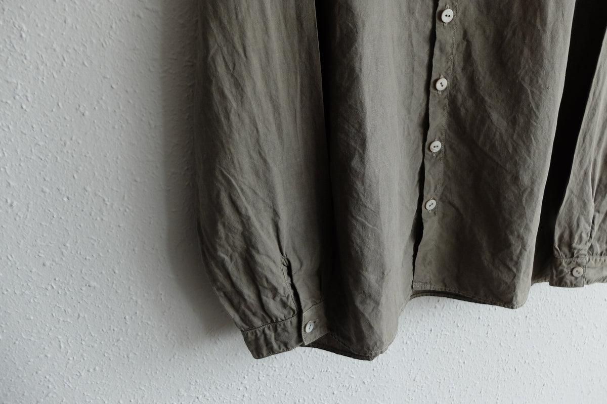 MITTAN / 大麻シャツ2 高密度 蓬 SH-109C / unisex