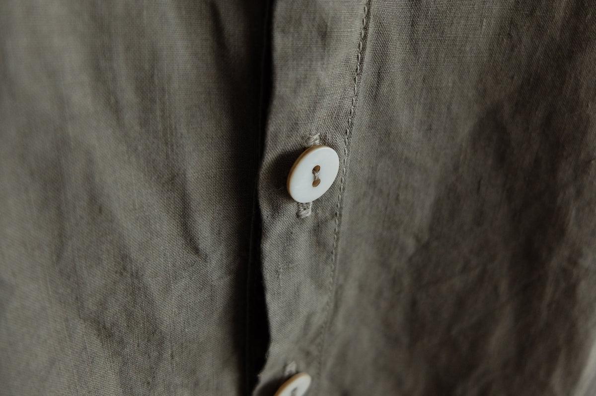 MITTAN / 大麻シャツ2 高密度 蓬 SH-109C / unisex