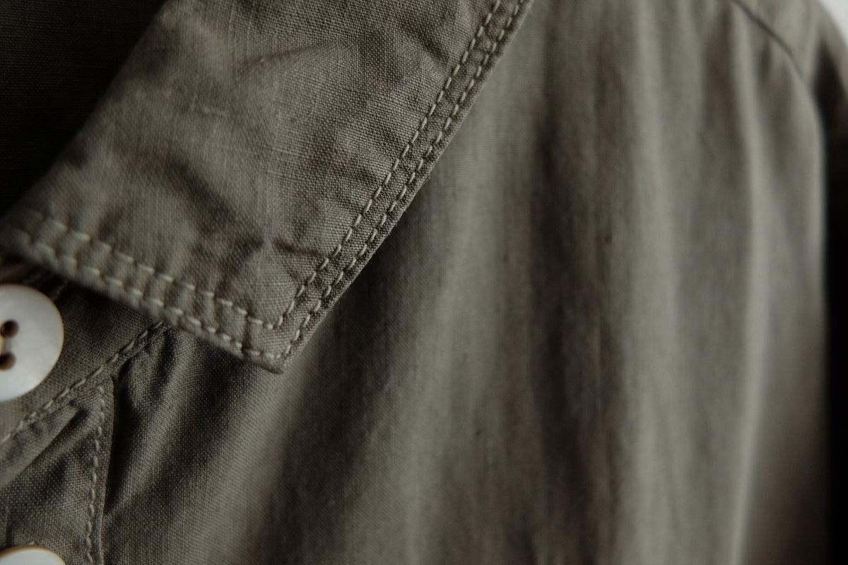 MITTAN / 大麻シャツ2 高密度 蓬 SH-109C / unisex