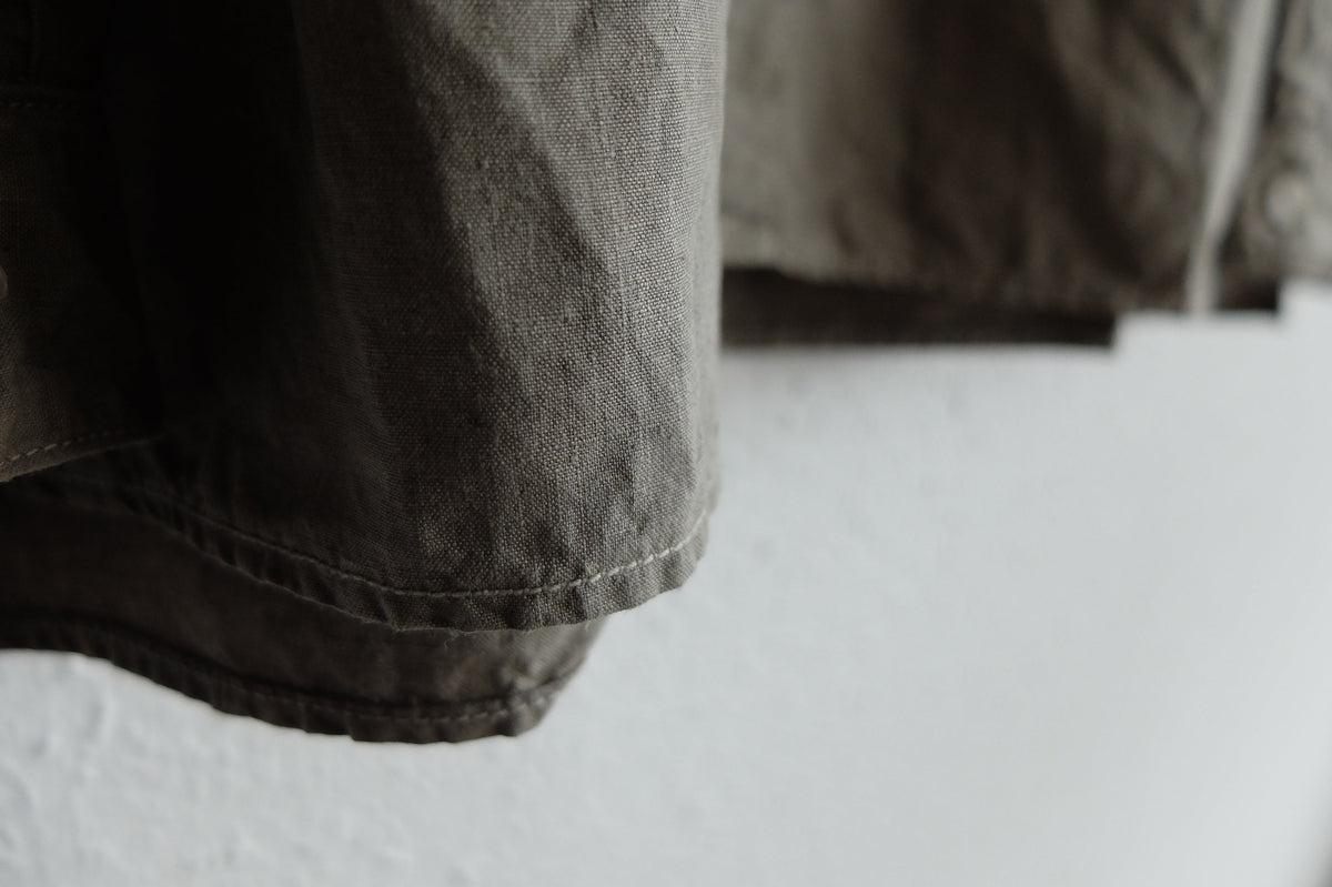 MITTAN / 大麻シャツ2 高密度 蓬 SH-109C / unisex