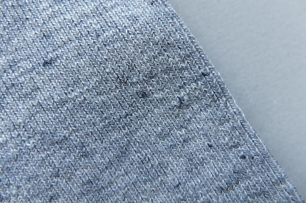 リネンニットレギンス マチ付き｜Mグレー｜2 size