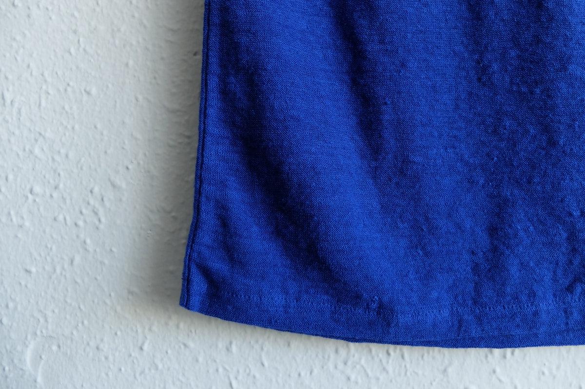 リネンコットンアンダーウェア ノースリーブ｜レディース｜花紺