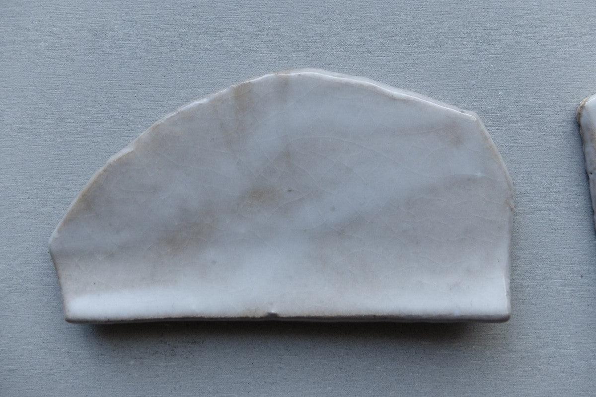 かけら皿 カトラリーレスト角 白