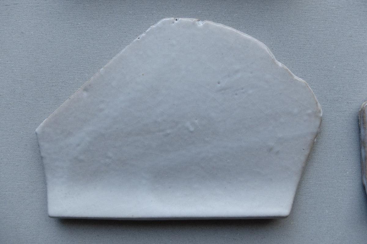 かけら皿 カトラリーレスト角 白