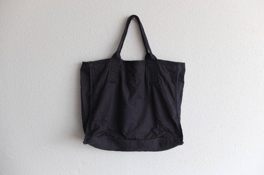 MITTAN / 綿麻ウェザーレイヤードバッグ大 濃紺 BA-19