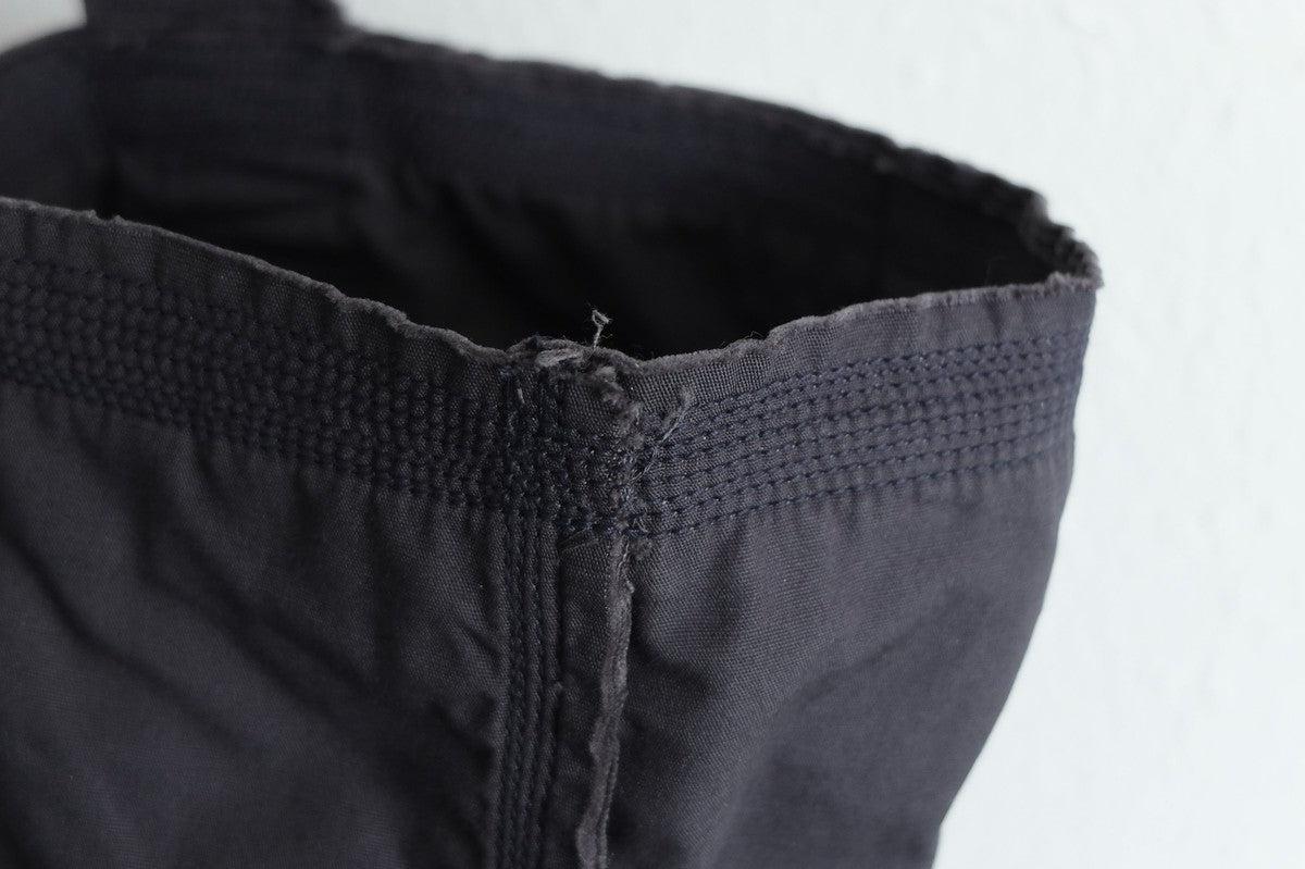 MITTAN / 綿麻ウェザーレイヤードバッグ大 濃紺 BA-19