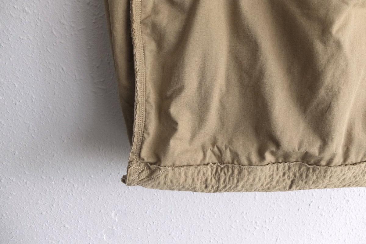 MITTAN / 綿麻ウェザーレイヤードバッグ大 薄茶 BA-19