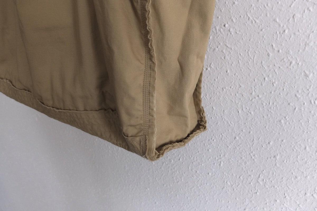 MITTAN / 綿麻ウェザーレイヤードバッグ大 薄茶 BA-19