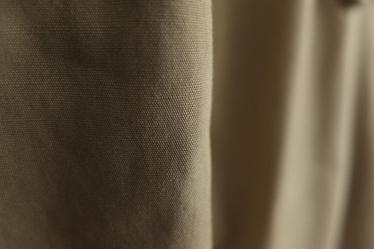 MITTAN / 綿麻ウェザーレイヤードバッグ大 薄茶 BA-19