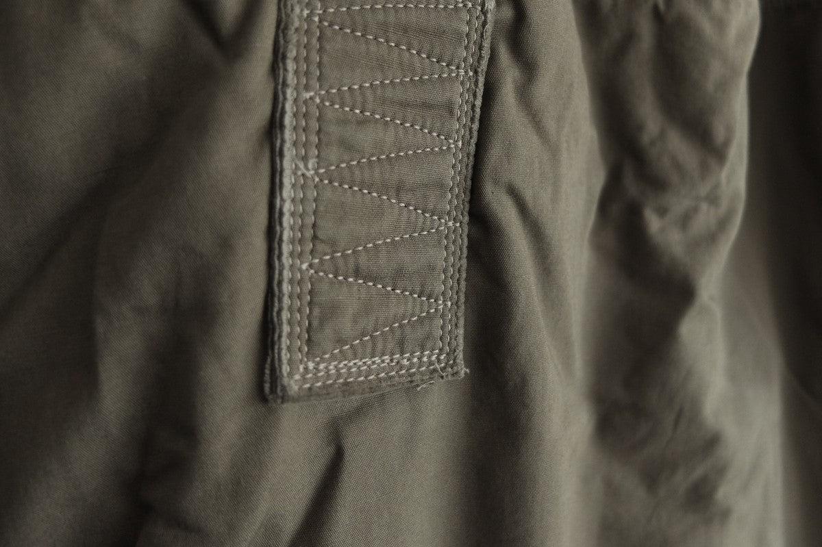 MITTAN / 綿麻ウェザーレイヤードバッグ大 灰 BA-19