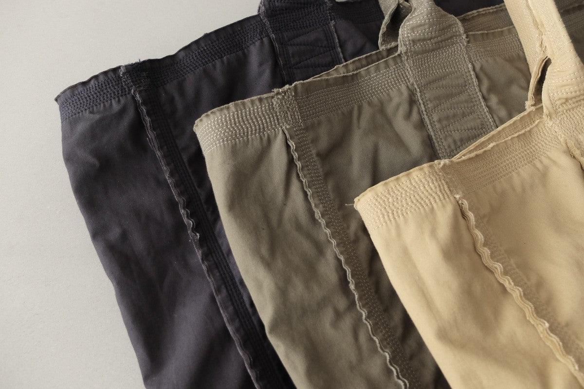 MITTAN / 綿麻ウェザーレイヤードバッグ大 濃紺 BA-19