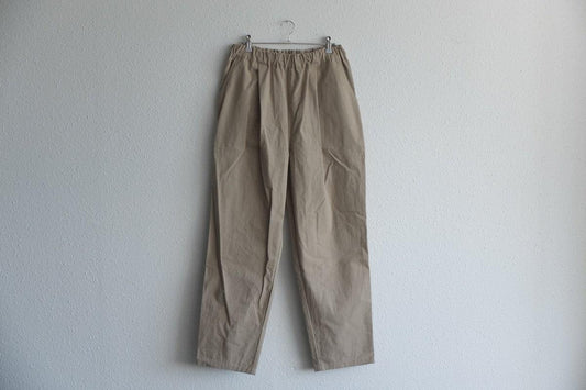 バフクロス ワイドパンツ ベージュ｜unisex 3 size