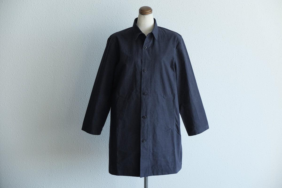 バフクロス ミドルジャケット ブラックネイビー｜unisex 2 size