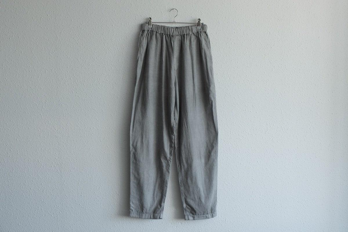 MITTAN / 竹ロングパンツ 松煙 PT-78B / unisex