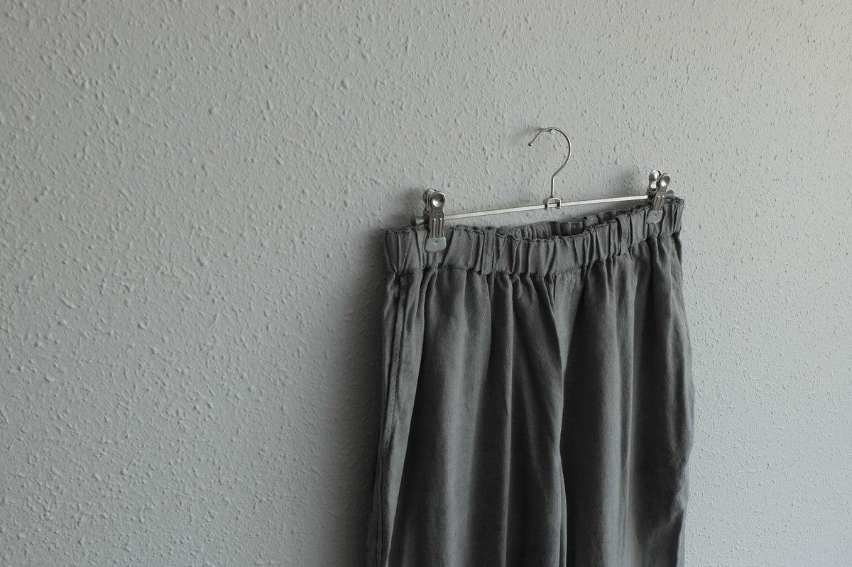 MITTAN / 竹ロングパンツ 松煙 PT-78B / unisex