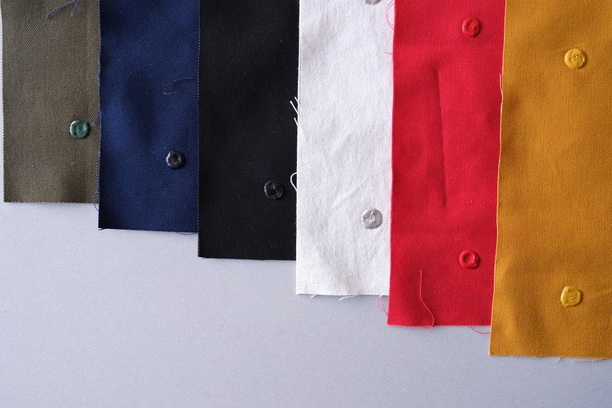 木間服装製作 coat コットン帆布ドット 各色｜unisex freesize