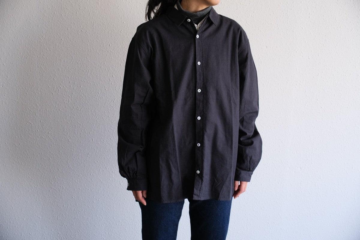 MITTAN / 竹シャツ 黒 SH-99 / unisex