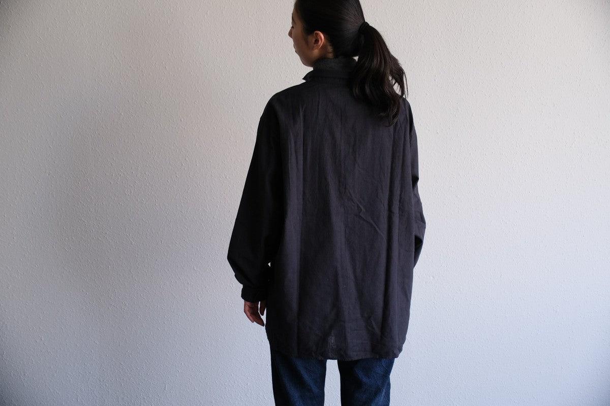 MITTAN / 竹シャツ 墨黒 SH-99 / unisex