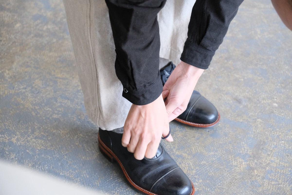 MITTAN / 亜麻苧麻ワイドパンツ 生成 PT-92 / unisex