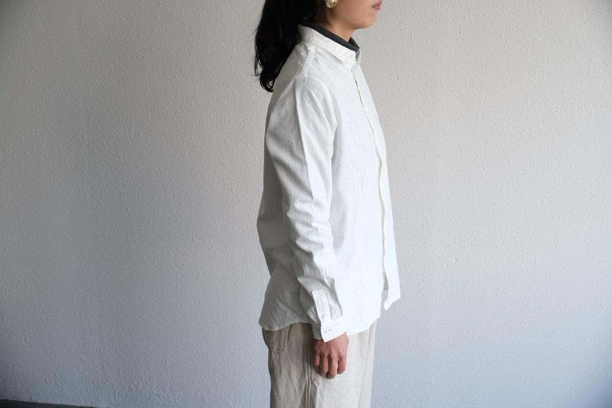 MITTAN / 岡崎木綿シャツ 白 SH-62 / unisex